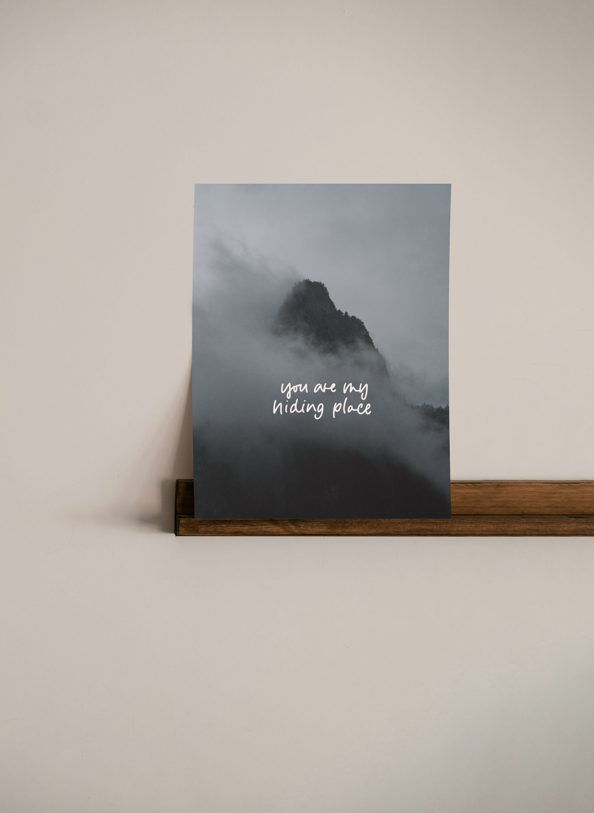 Poster für Christen, christlicher shop, christliche Geschenke, lettersandbeauties, christliche Poster, Ermutigung, Herbstposter, you are my hidingplace