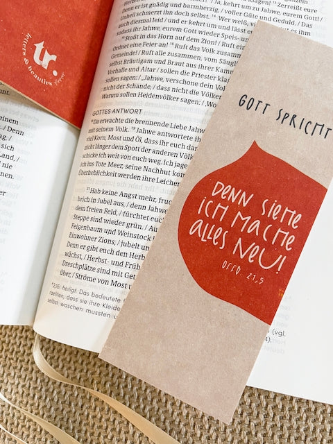 Buchzeichen zur Jahreslosung 2026