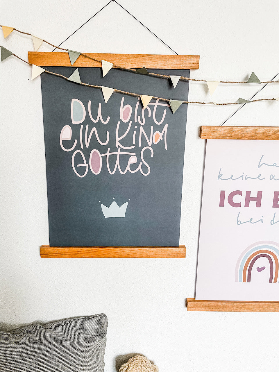 christliche Poster, Poster fürs Kinderzimmer, Kinderposter, hab keine Angst, ich bin bei dir, Kind Gottes lettersandbeauties, christlicher onlineshop, Glaube im Alltag, Ermutigung