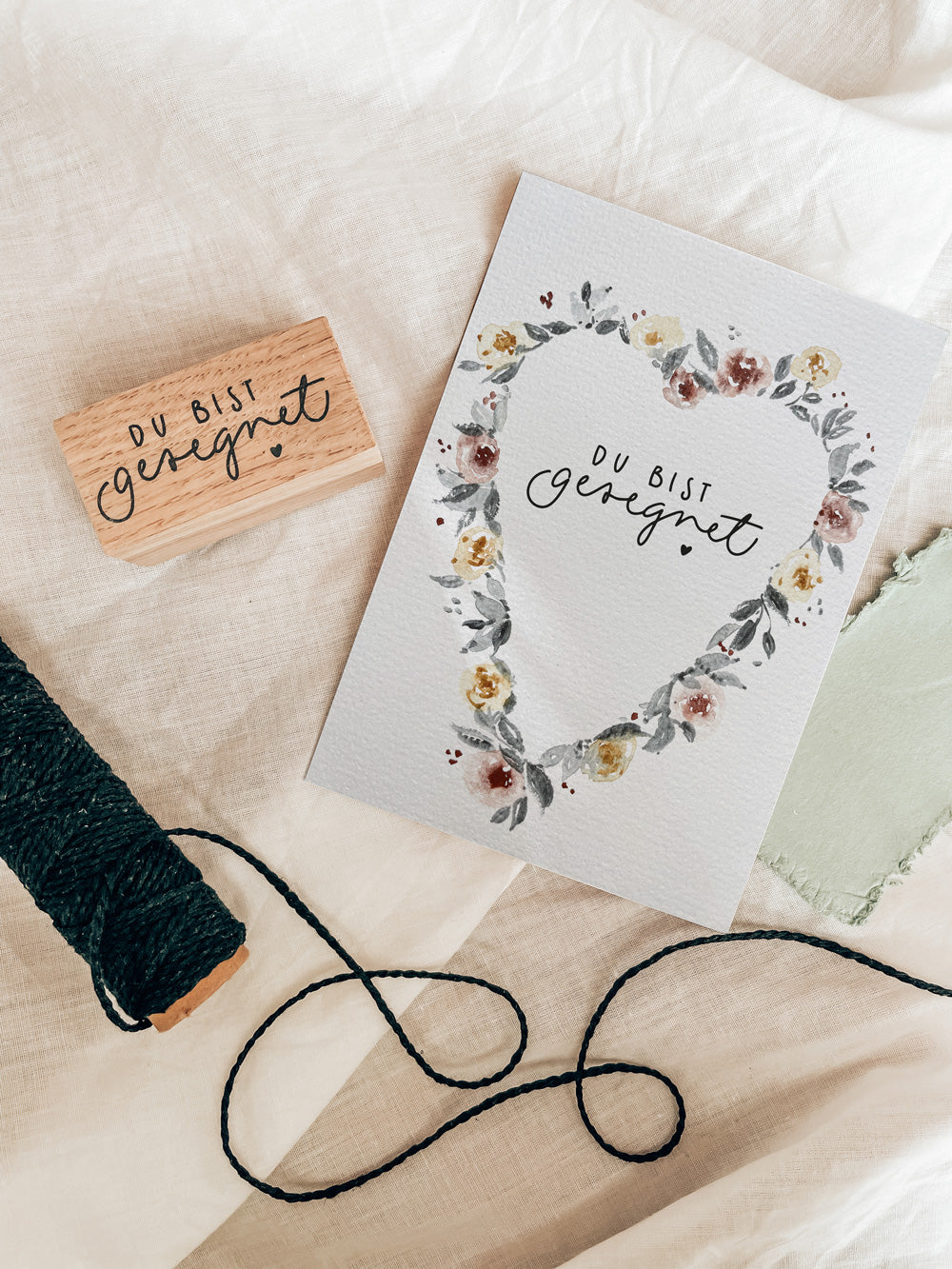 Stempel "du bist gesegnet"