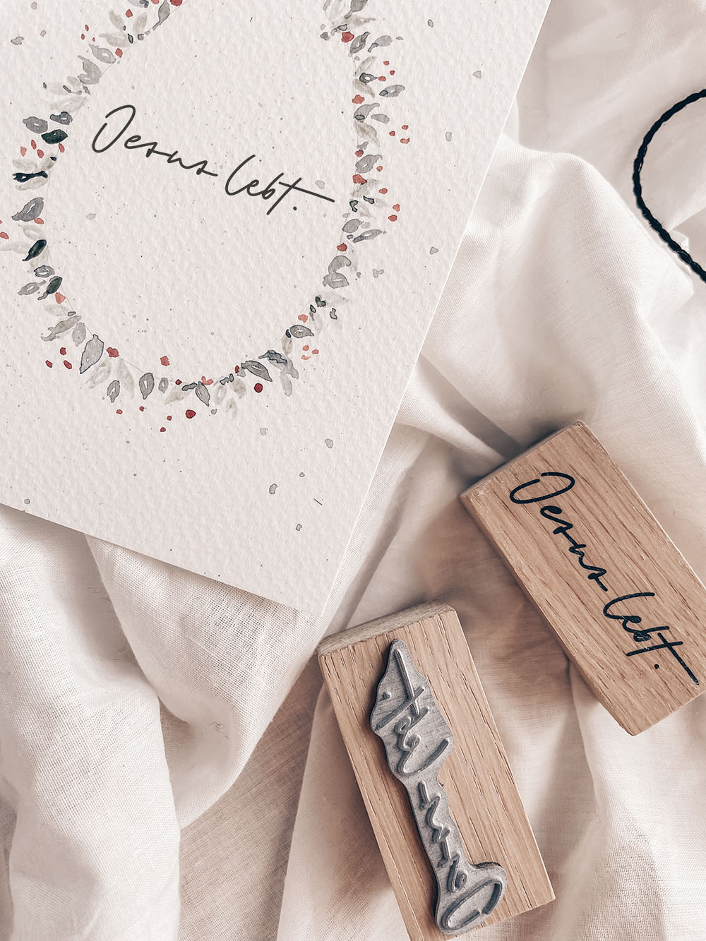 Stempel, be blessed, sei gesegnet, christliche Geschenke, lettersandbeauties, christlicher onlineshop, Jesus lebt, Ostern