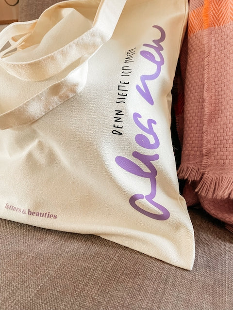 Baumwolltasche mit Print