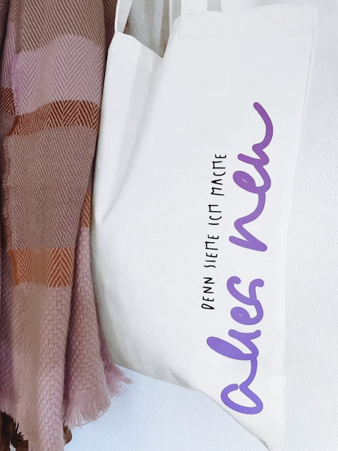 Baumwolltasche mit Print