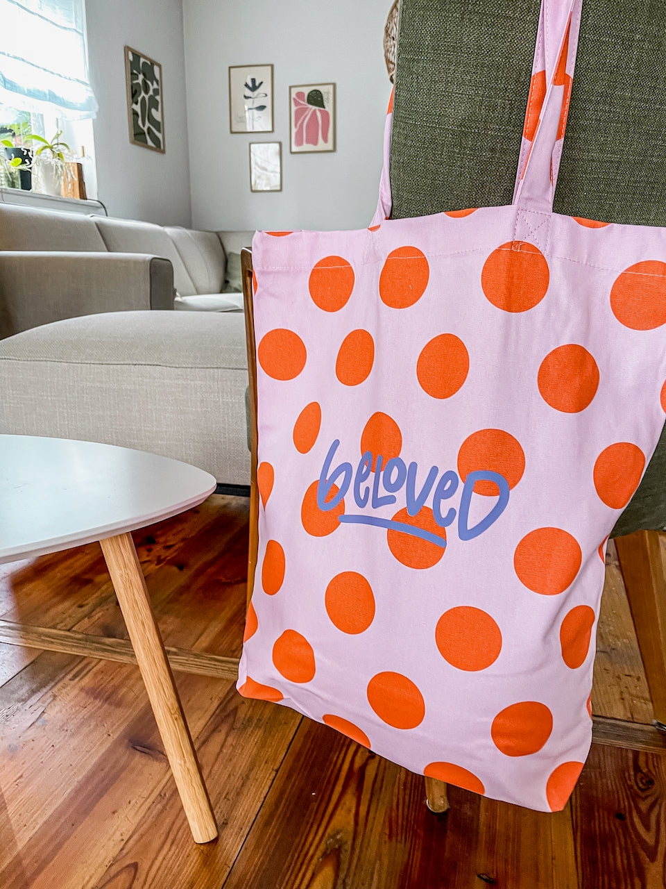 Tasche Dots pink