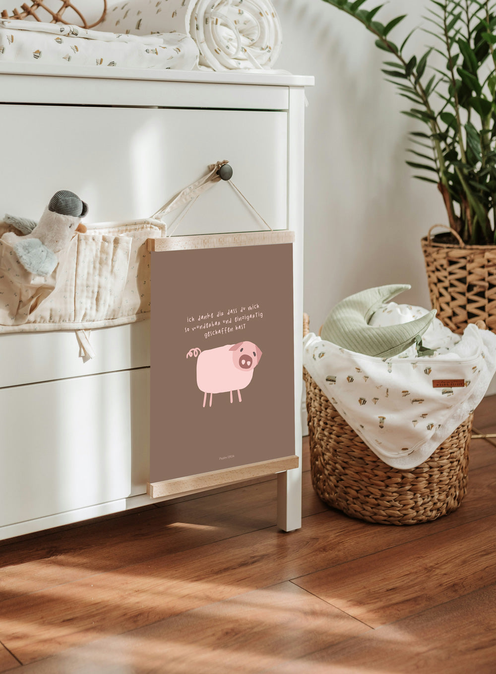 Kinder-Tierposter Psalm 139