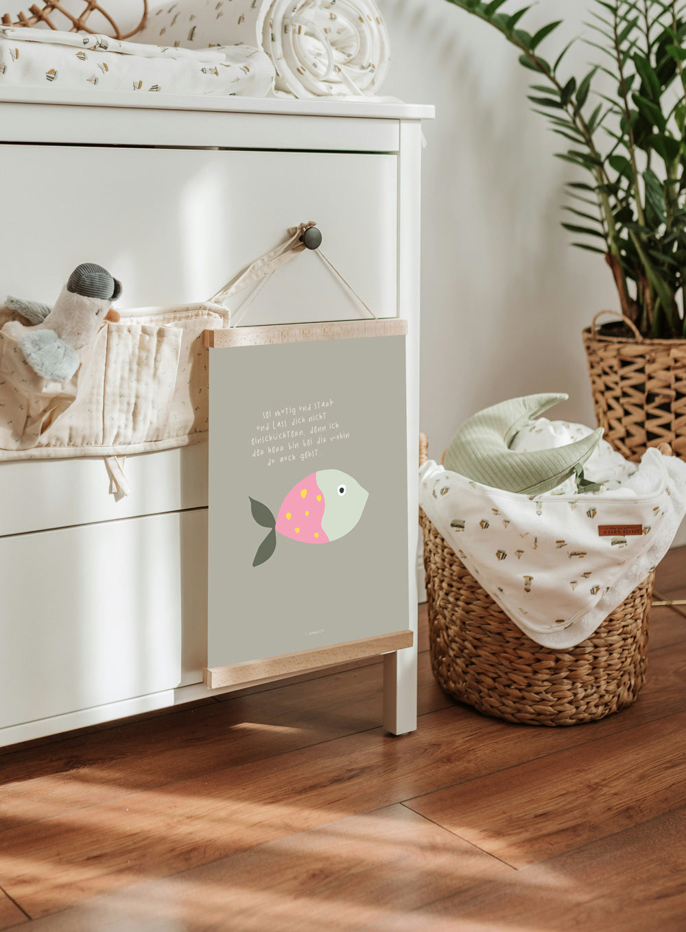 Kinderposter "Gott ist bei mir"