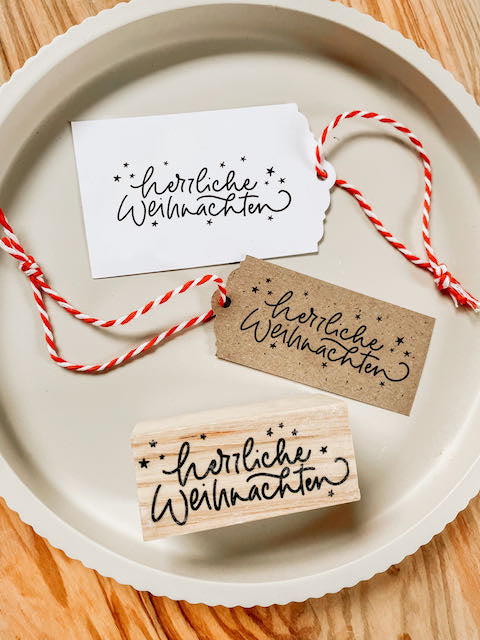 christlicher onlineshop, lettersandbeauties, Tabea Röger, Stempel, DIY, der Retter ist da, Jesus kam für dich, Weihnachtsgeschenke, Stempel für Weihnachtskarten, frohe Weihnachten, Geschenkeanhaenger selber machen