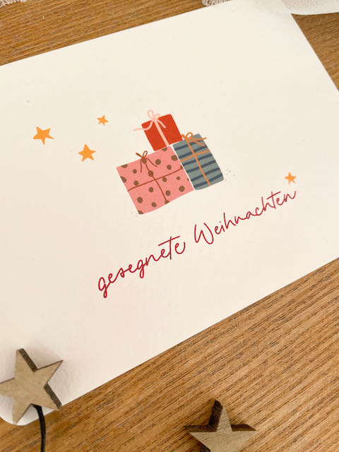 Weihnachtskarte mit Bibelvers, christliche Weihnachtskarten, christlicher onlineshop, Friedefürst, Jesus der Retter ist da, lettersandbeauties, gesegnete Weihnachten, Lukas 2, 10-11 euch ist heute der Heiland geboren