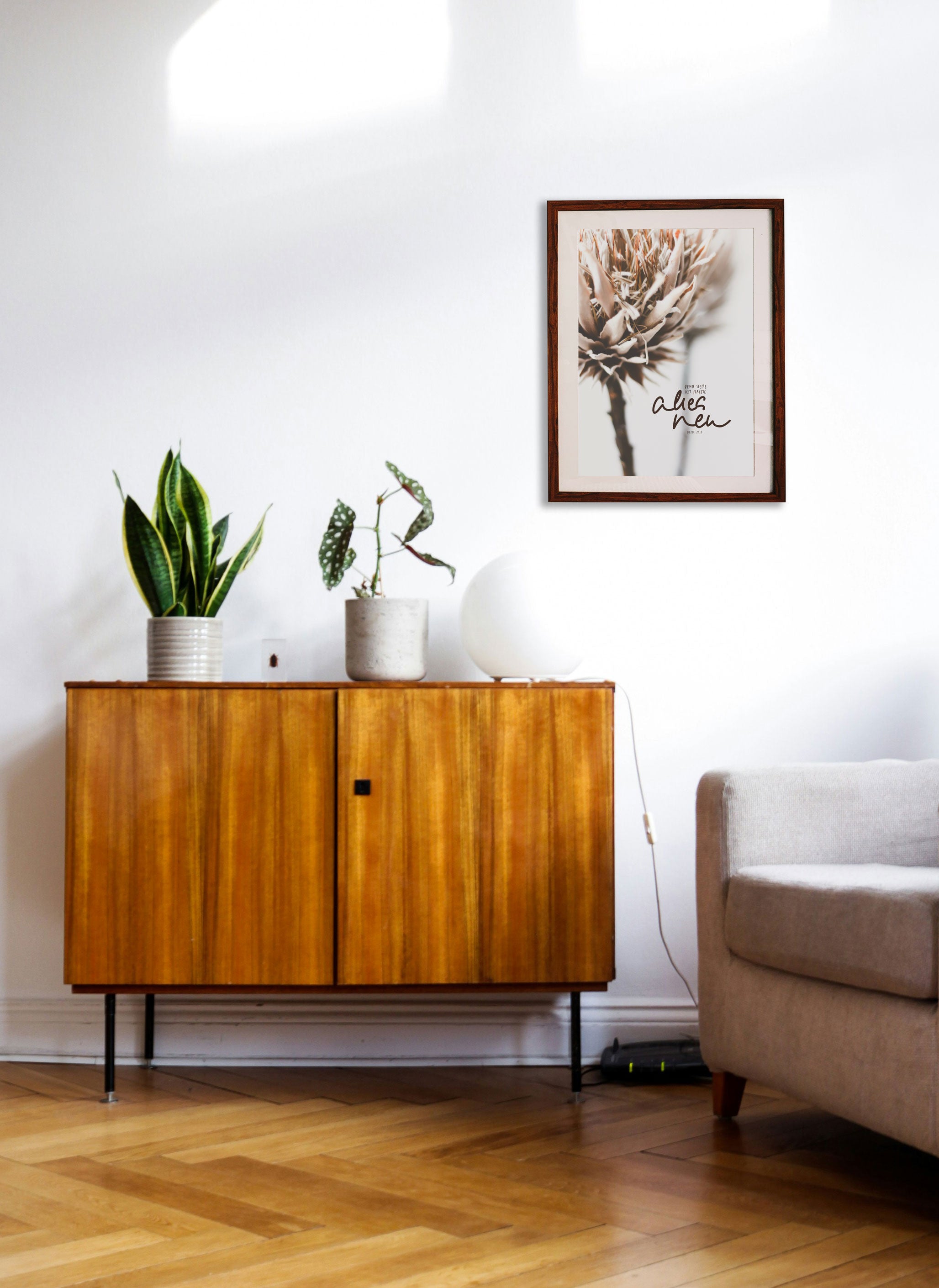 christliches Poster, Bibelversposter, christlicher onlineshop, lettersandbeauties, Jahreslosung 2026, siehe ich mache alles neu