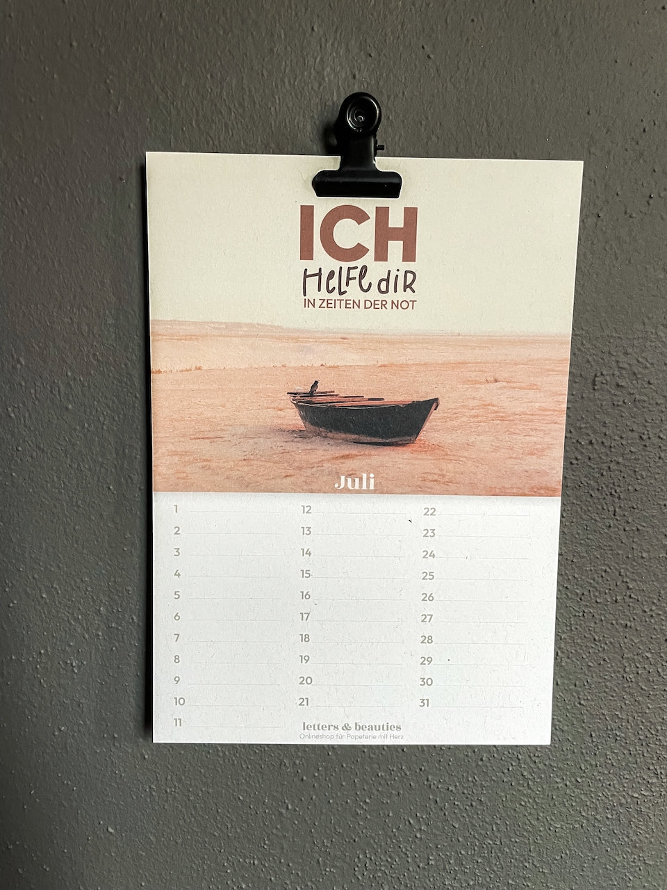 Kalender - Ermutigungen für dich