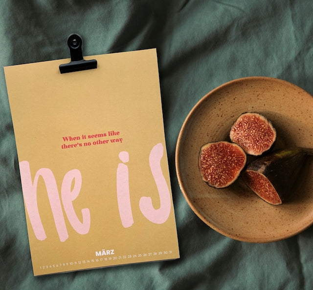 christliche Geschenke, christlicher shop, lettersandbeauties, Kalender, Posterkalender, immerwährender Kalender, christlicher Kalender