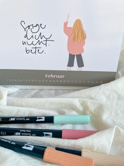 Tischkalender "geliebtes Kind"