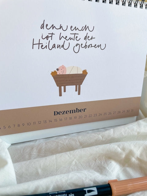 Tischkalender "geliebtes Kind"