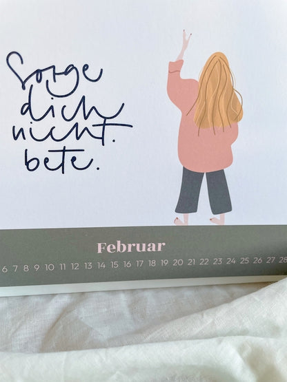 Tischkalender "geliebtes Kind"