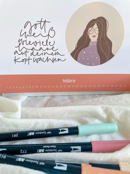 Tischkalender "geliebtes Kind"