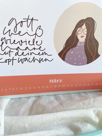 Tischkalender "geliebtes Kind"