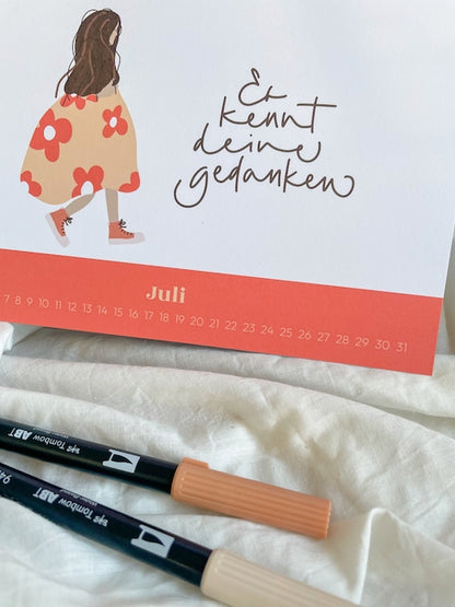 Tischkalender "geliebtes Kind"