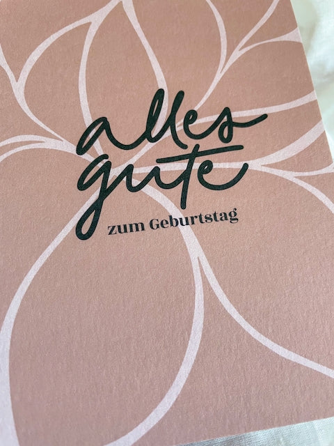 Karte - alles Gute zum Geburtstag