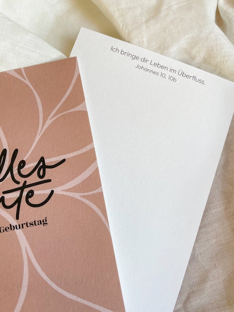 Karte - alles Gute zum Geburtstag