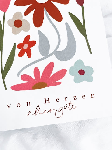 Kartenset "von Herzen"