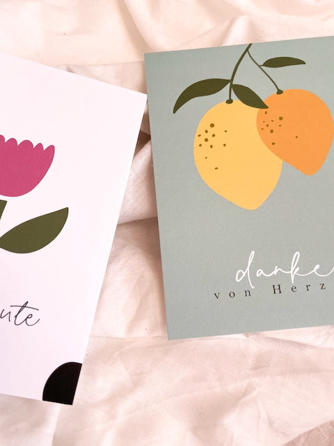 Kartenset "von Herzen"