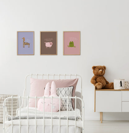 Kinder-Tierposter Psalm 139