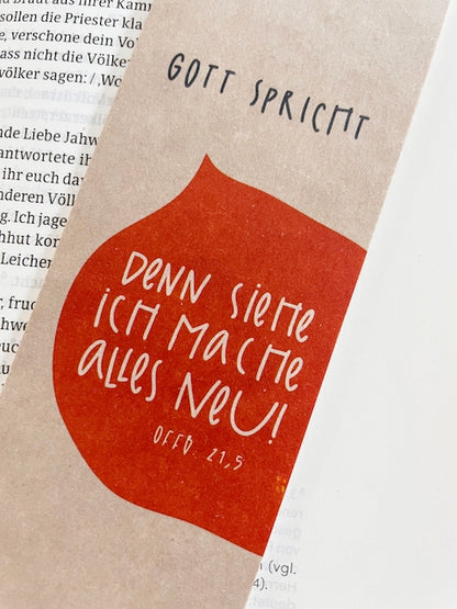 Buchzeichen zur Jahreslosung 2026