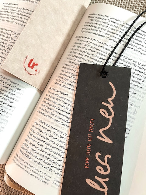 Buchzeichen zur Jahreslosung 2026