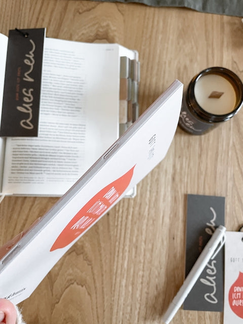 Notizheft "ich mache alles neu"