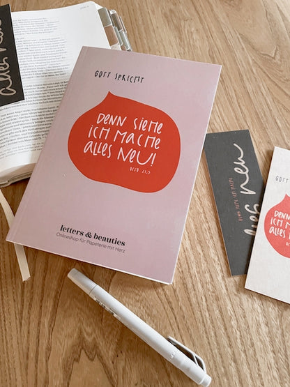 Notizheft "ich mache alles neu"