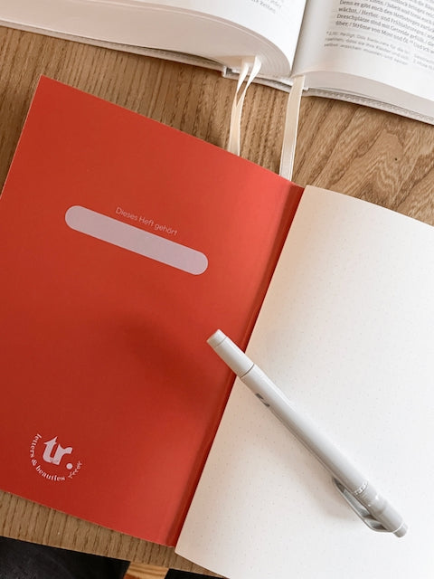 Notizheft "ich mache alles neu"