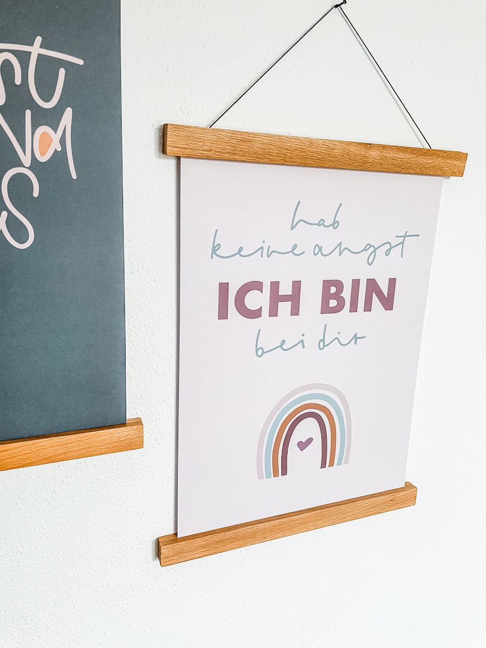 christliche Poster, Poster fürs Kinderzimmer, Kinderposter, hab keine Angst, ich bin bei dir, Kind Gottes  lettersandbeauties, christlicher onlineshop, Glaube im Alltag, Ermutigung