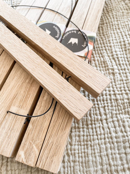 Posterleiste, Posterhalter, Holzleisten für Poster, Eiche, Magnetleisten