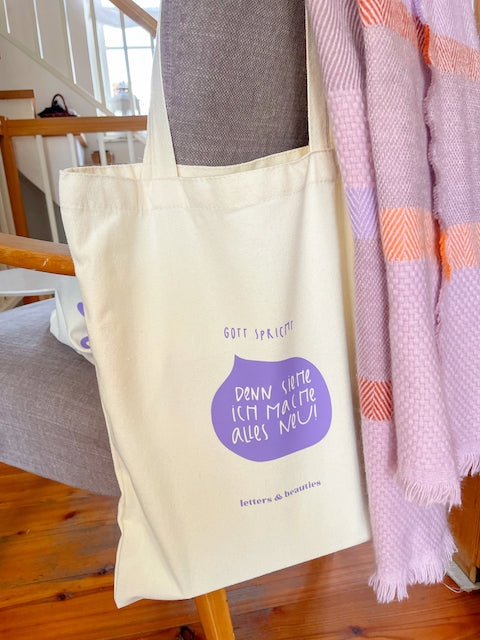 Baumwolltasche mit Print
