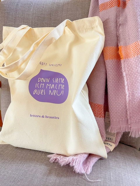 Baumwolltasche mit Print