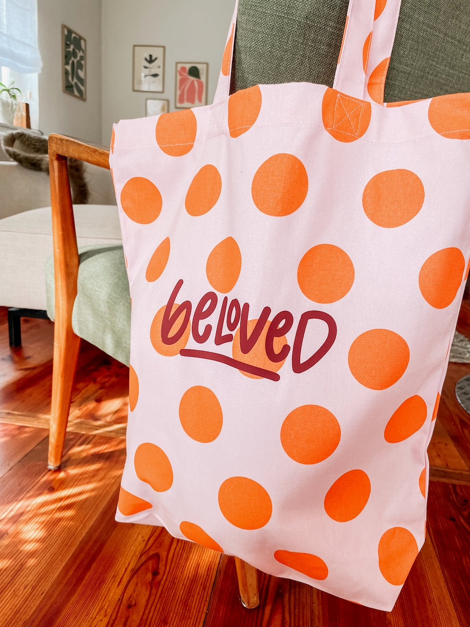 Tasche Dots pink