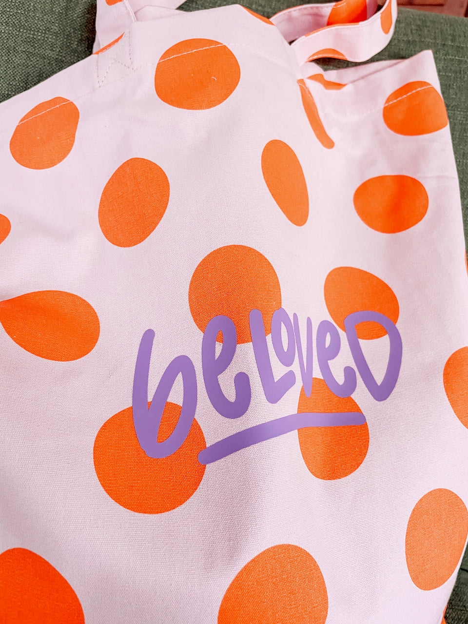 Tasche Dots pink