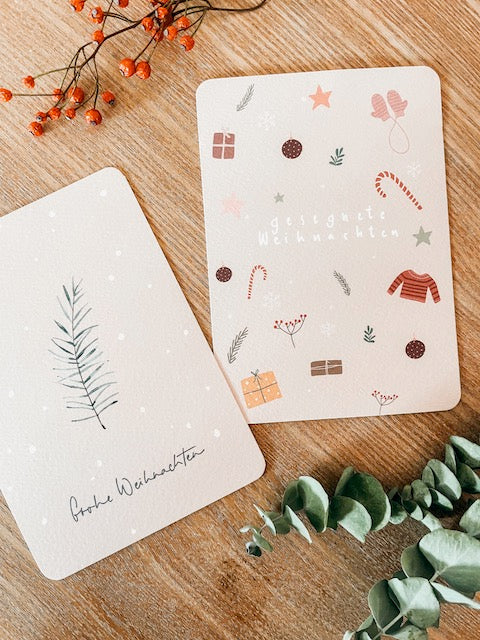 christliche Weihnachtskarte, frohe Weihnachten, Karte für Weihnachten mit Bibelvers