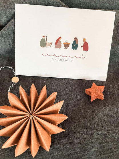 Postkarten mit Bibelvers, christliche Weihnachtskarte, christlicher shop, christliche Geschenke, lettersandbeauties