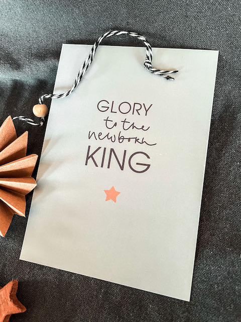 Postkarten mit Bibelvers, christliche Weihnachtskarte, christlicher shop, christliche Geschenke, lettersandbeauties