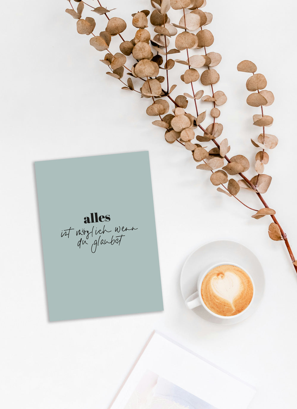 Karte "alles ist möglich"