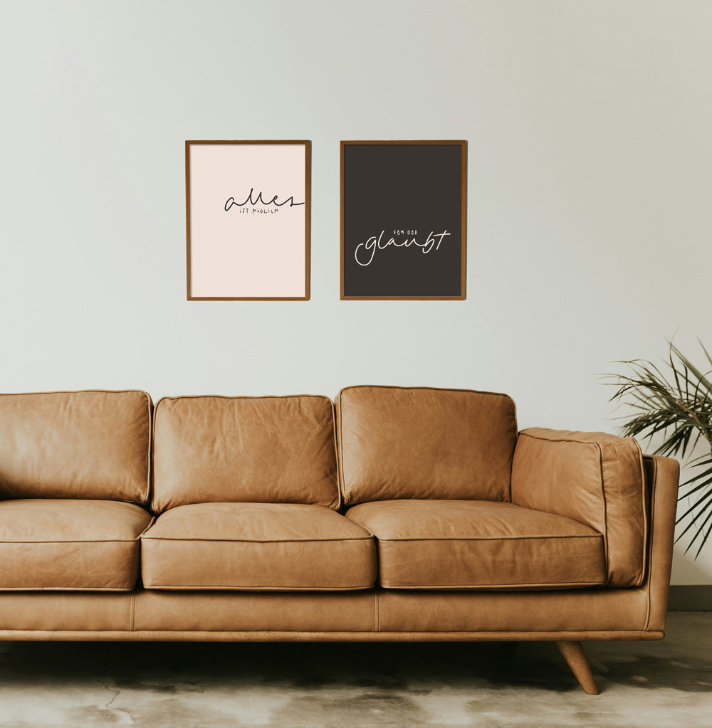 Poster-Duo "alles ist möglich"