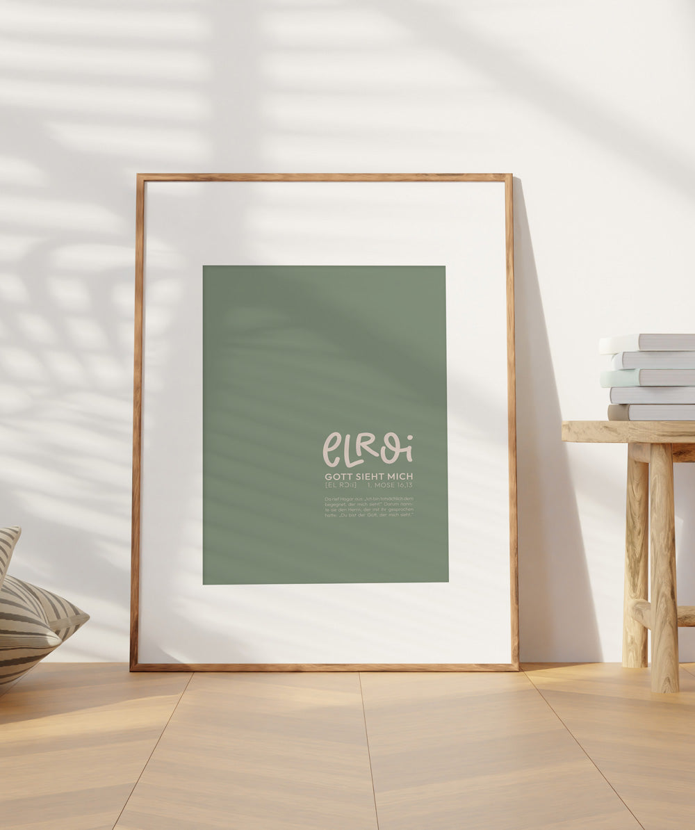 Poster "Namen Gottes"