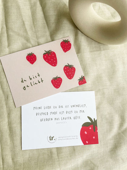 Ermutigung für die Gemeinde, Segnungskarten für den Hauskreis, Affirmationskarten, Bibelverse die Mut machen, lettersandbeauties