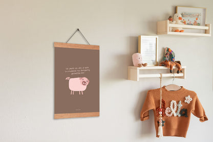 Kinder-Tierposter Psalm 139