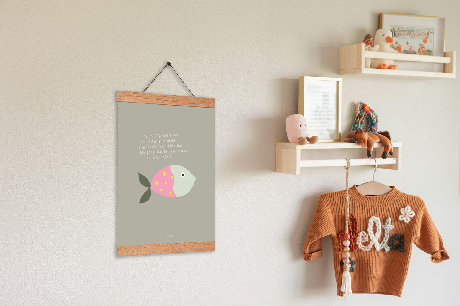 Kinderposter "Gott ist bei mir"