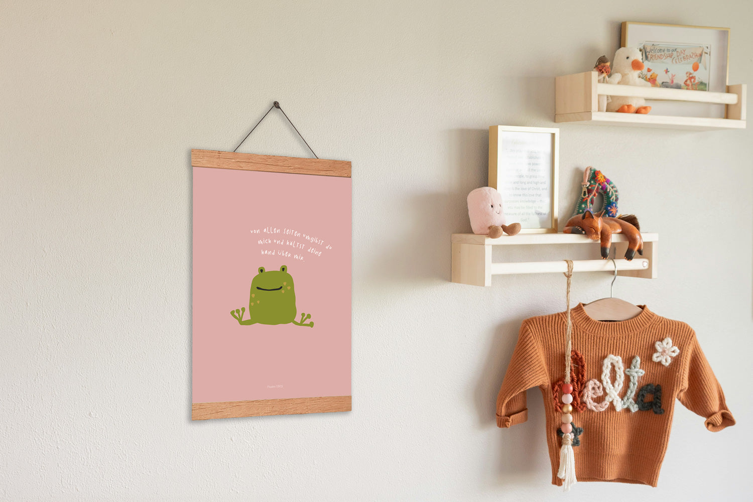 Kinder-Tierposter Psalm 139