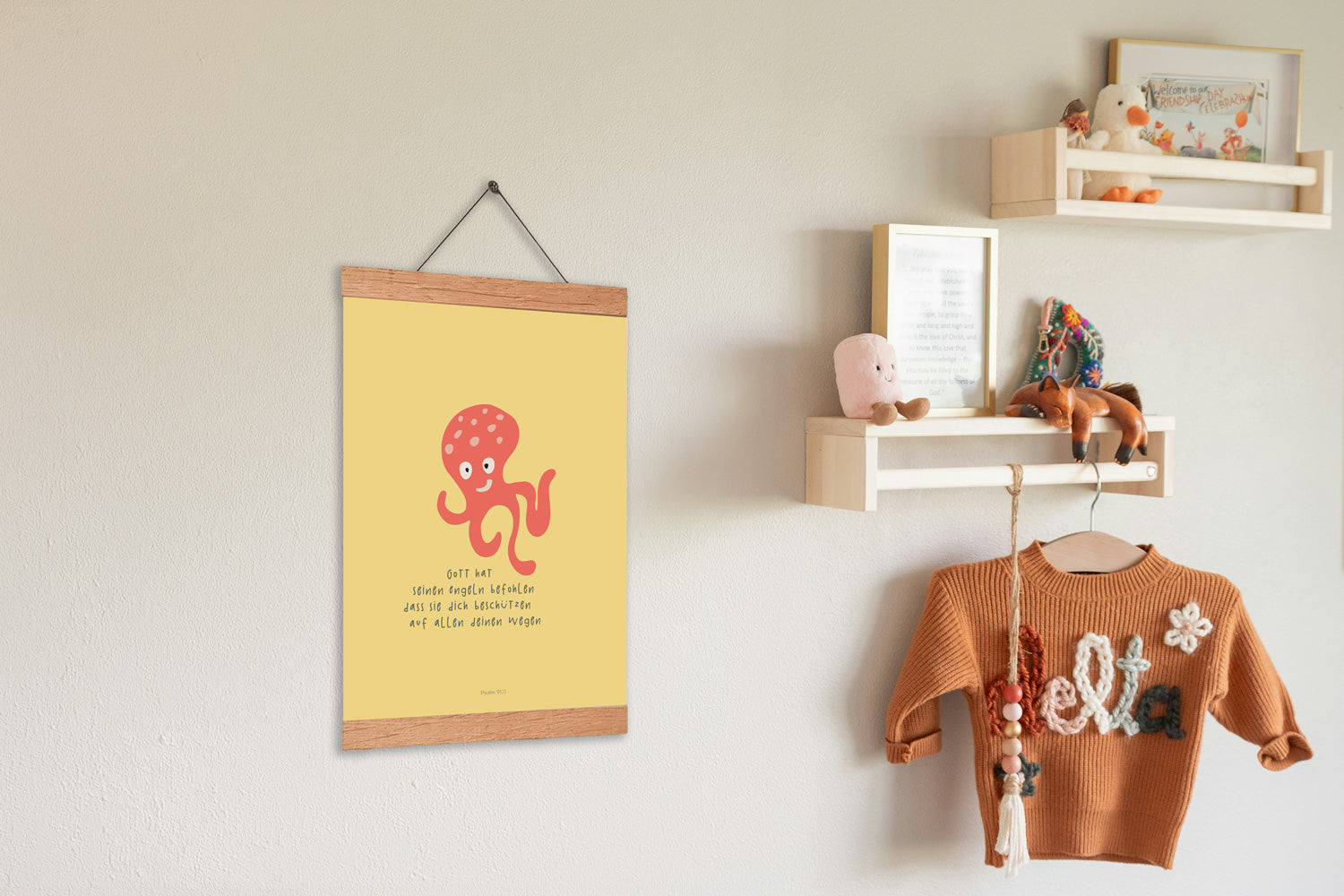 Kinderposter "Gott ist bei mir"