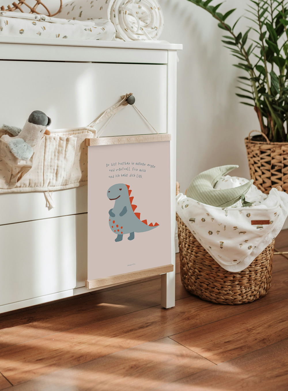 du bist kostbar in meinen Augen, Tierposter, Kinderposter, Bibelversposter für Kinder