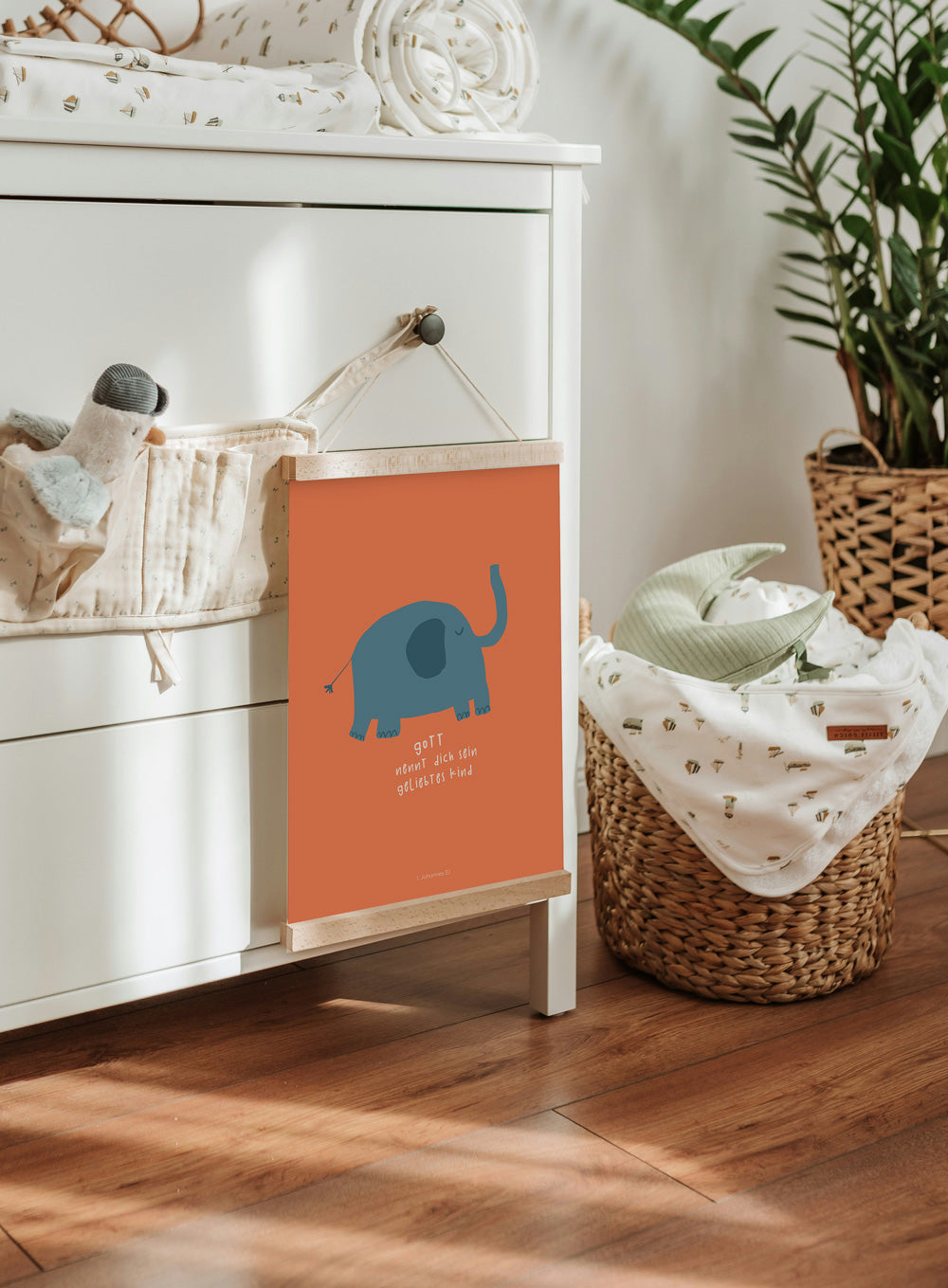 Kinderposter "Gott liebt mich"